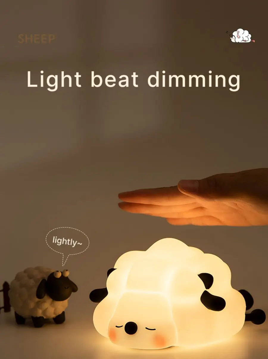 Cute Animal - shape Silicone Night Light
