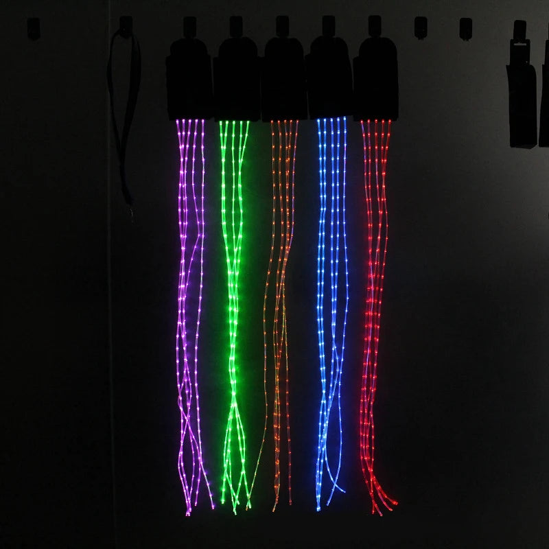 100 CM Long LED Horse Riding Tails Decoration