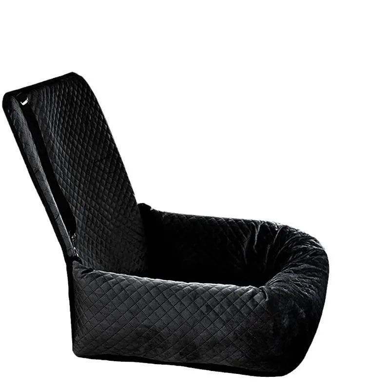 Breathable pet car hanging bag with waterproof seat cushion