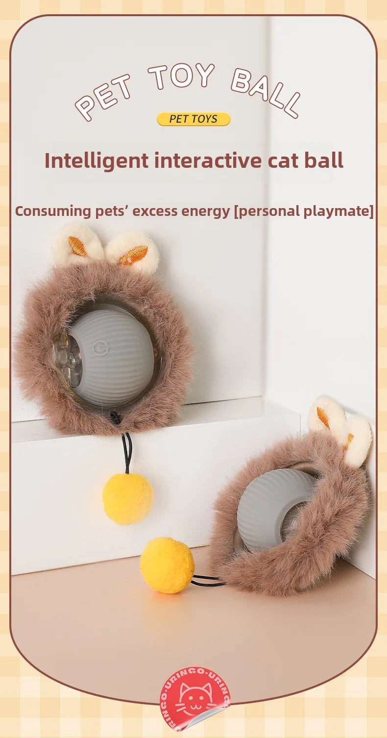 Cat/Dog Interactive Ball Toy Automatic