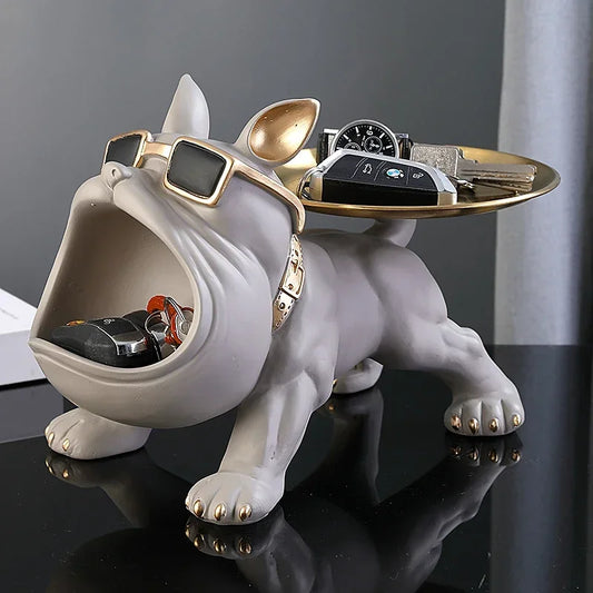 Home Décor Bulldog Figurine Dog Statue