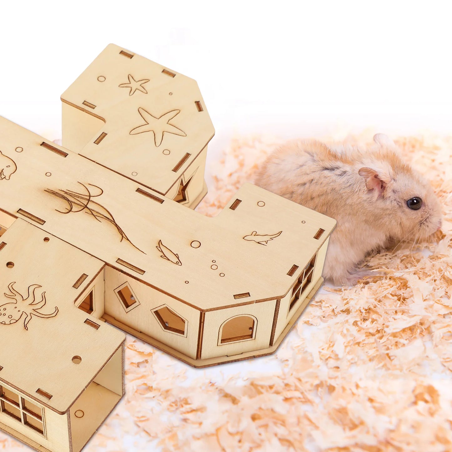 Hamster Toy Tunnel Maze