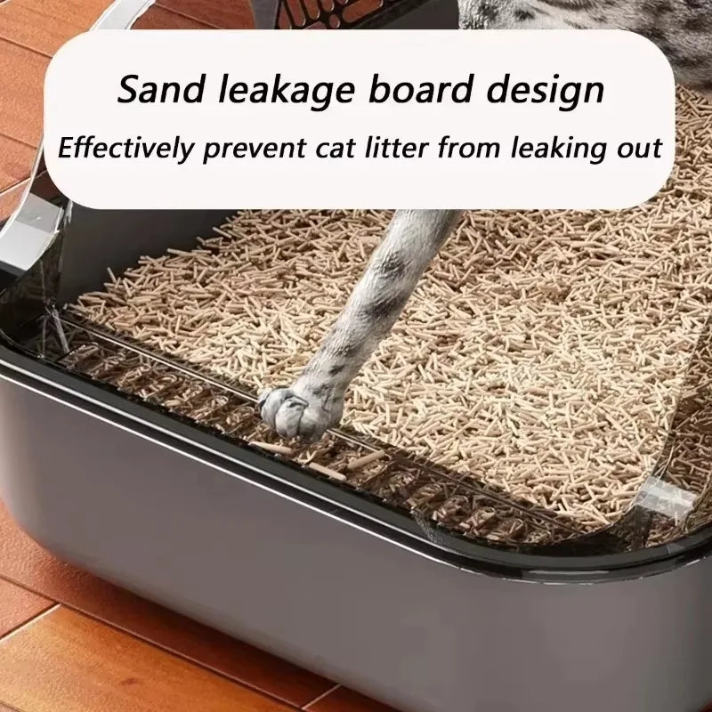 Cat Litter Box Semi-closed