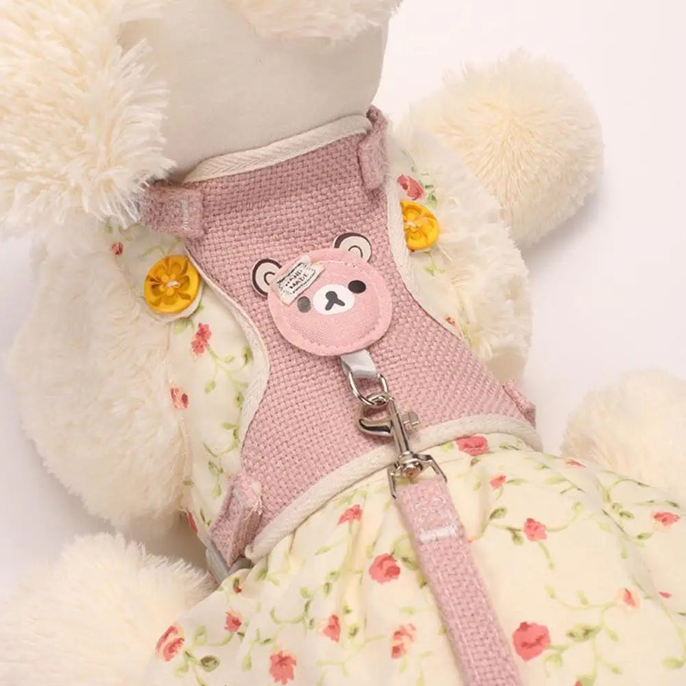 Lovely Small Pet Vest Chest Strap