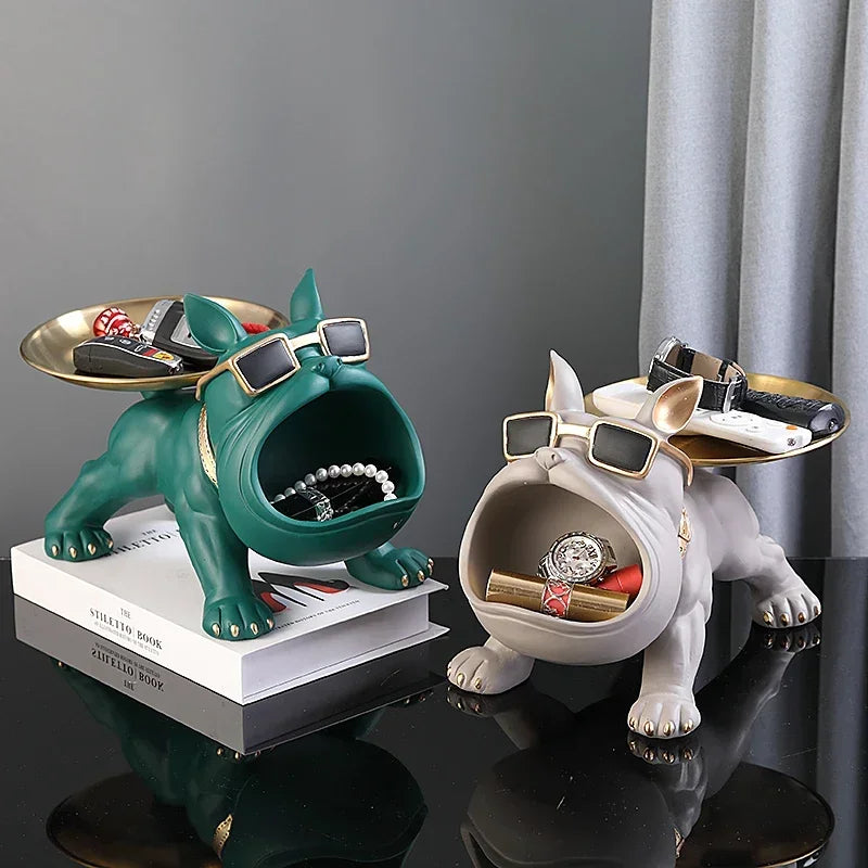 Home Décor Bulldog Figurine Dog Statue