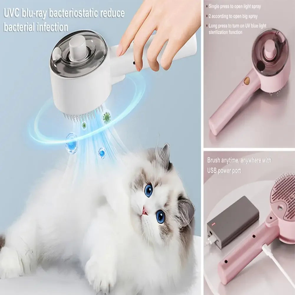 Spray Brush for Shedding