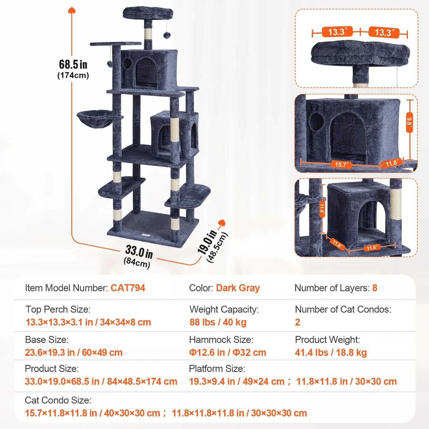 Cat Tree for Indoor