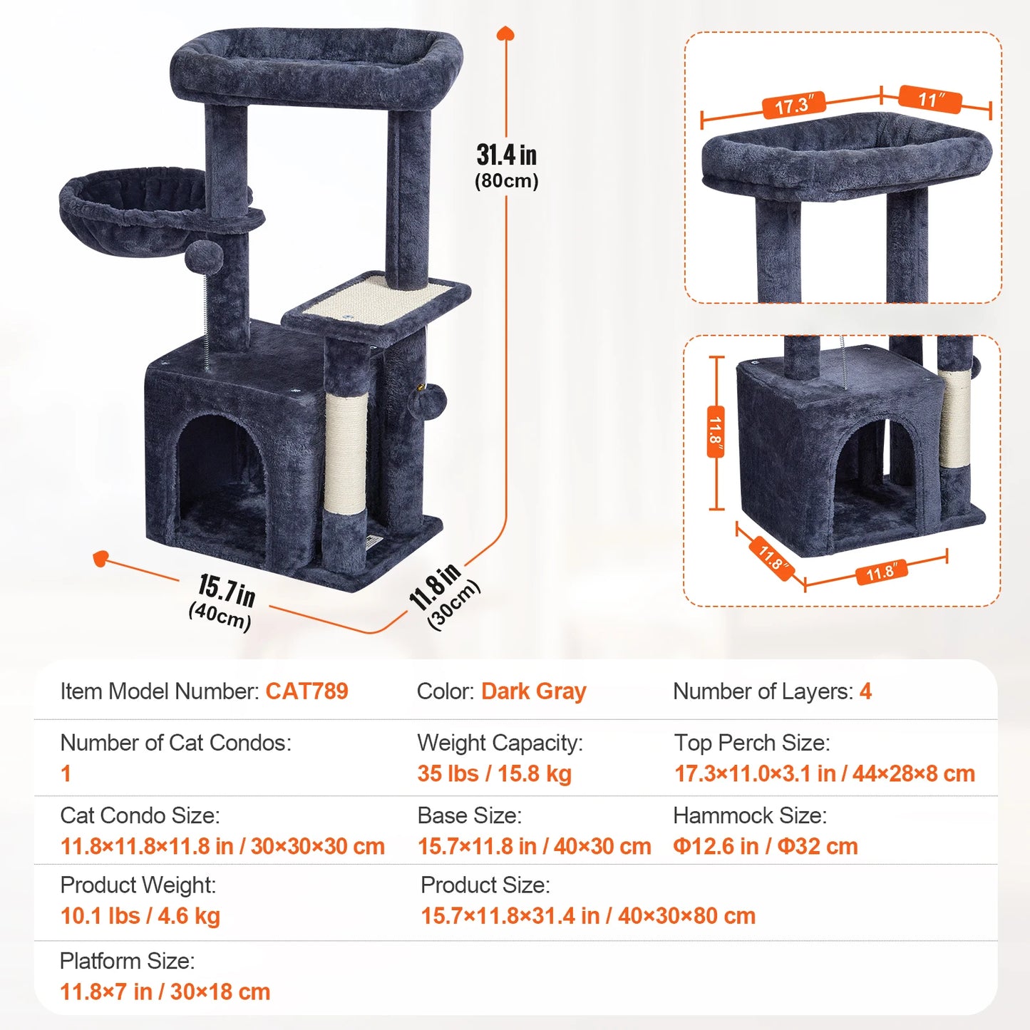 Cat Tree for Indoor
