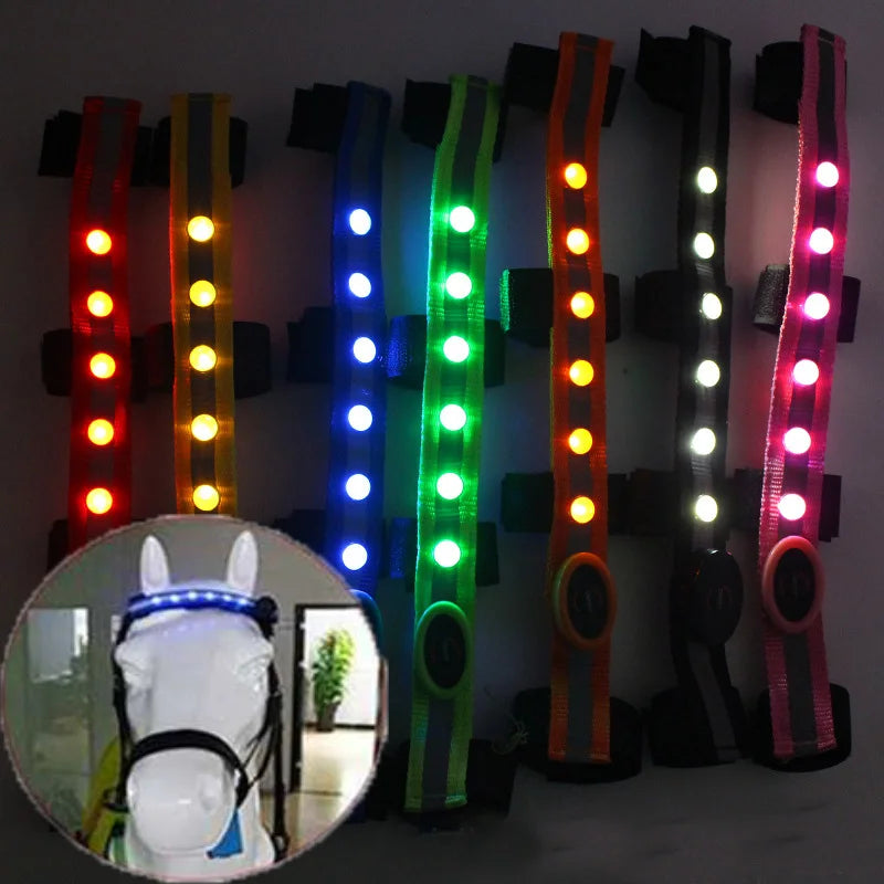 100 CM Long LED Horse Riding Tails Decoration