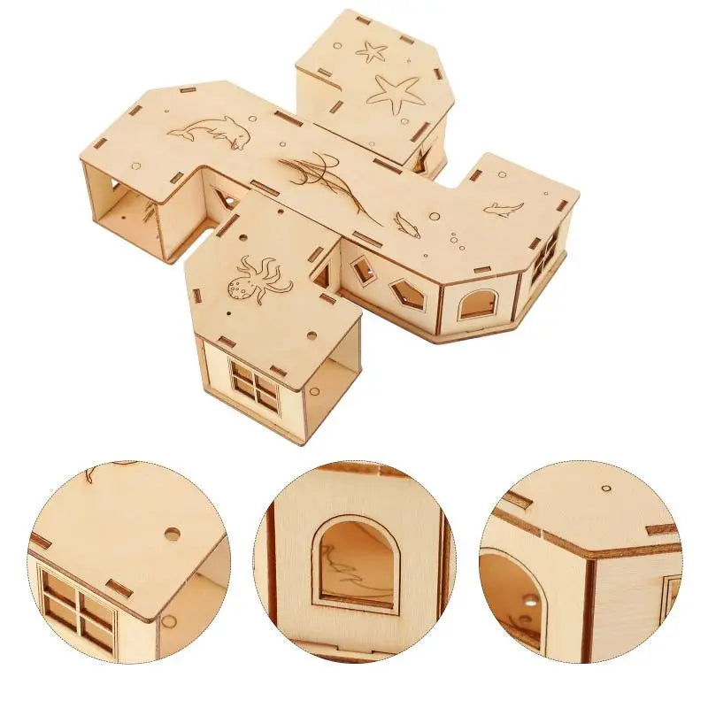 Hamster Toy Tunnel Maze