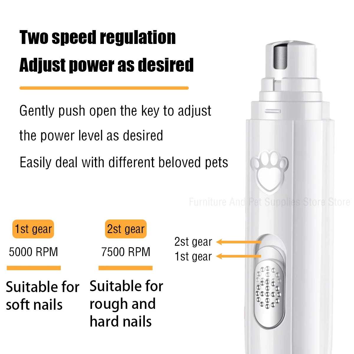 Electric Dog Nail Grinder