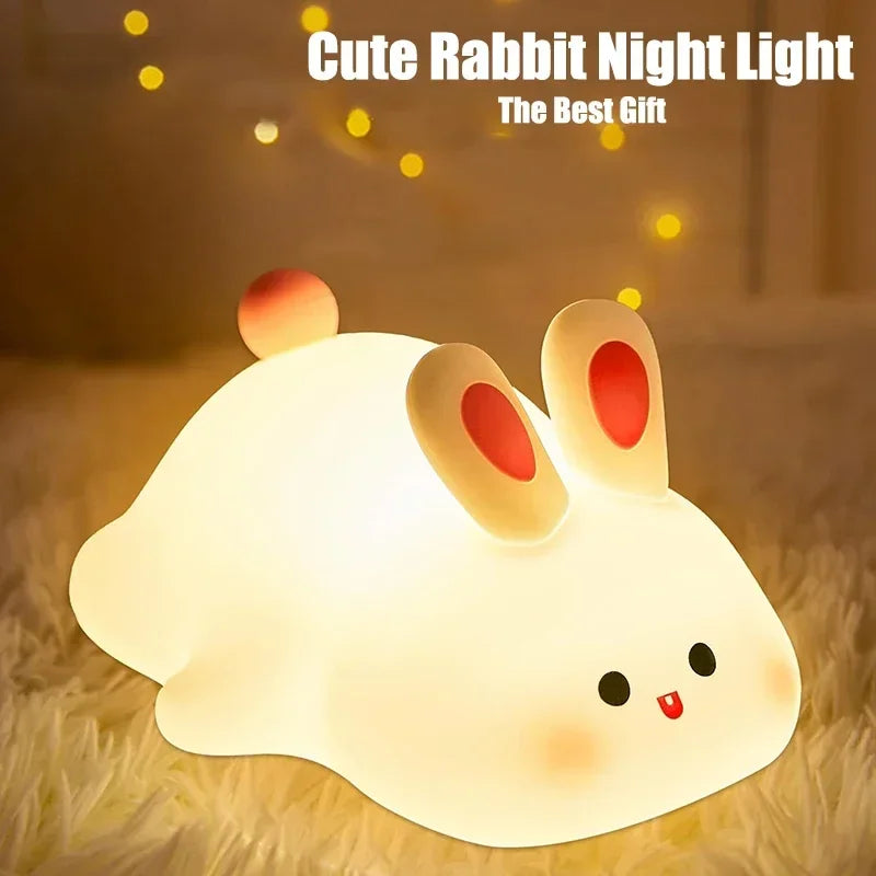 Soft Silicone Night Light - USB Rechargeable