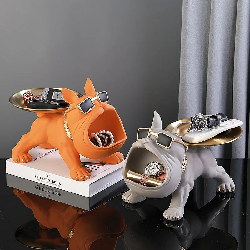 Home Décor Bulldog Figurine Dog Statue