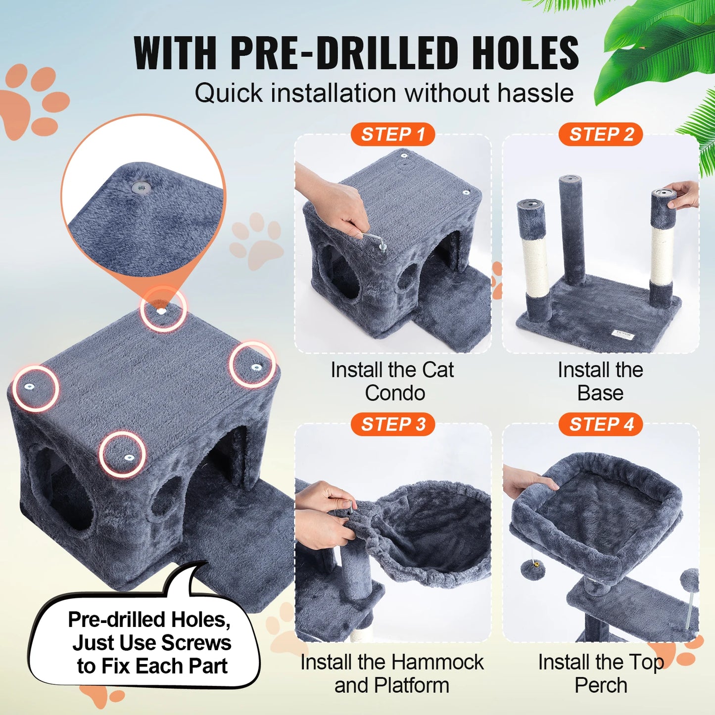 Cat Tree for Indoor