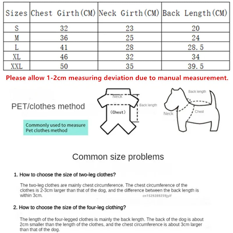 Pet Dog Clothes