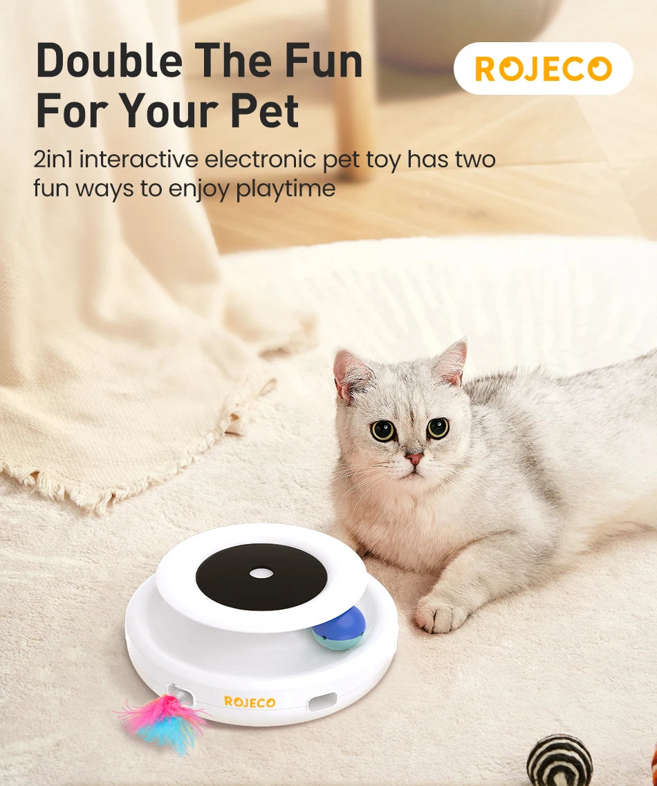 2 in 1 Smart Cat Toys