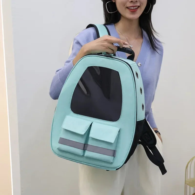 3D Transparent Window Backpack