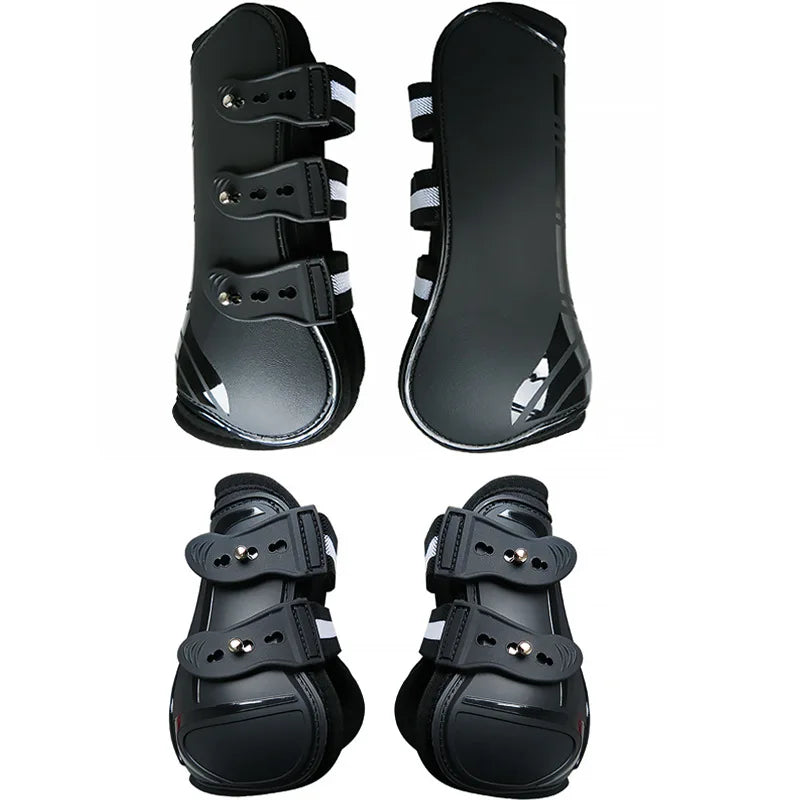 4 Pcs Horse Leg Boots