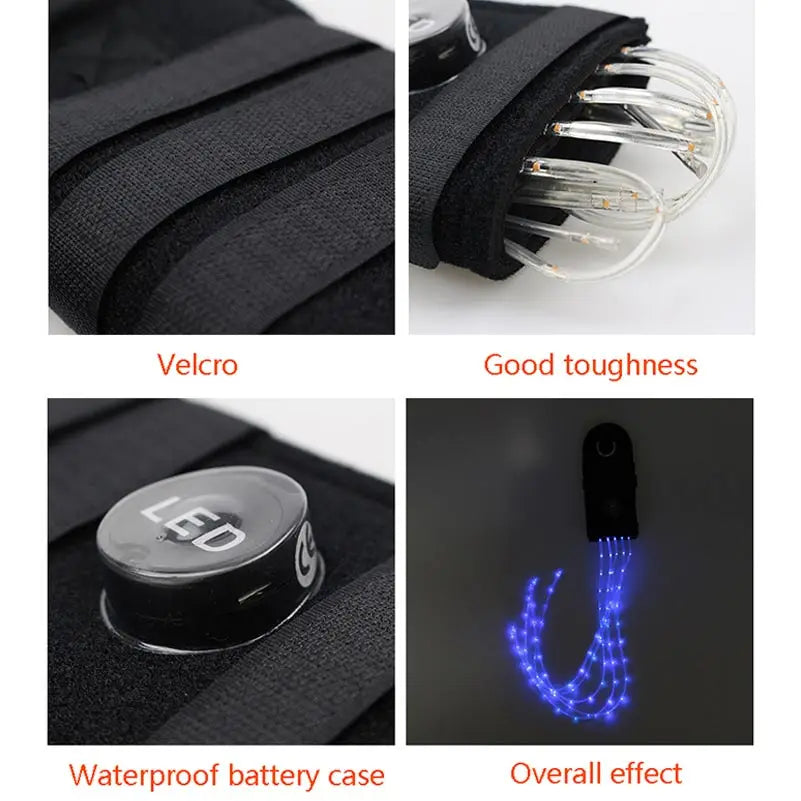 100 CM Long LED Horse Riding Tails Decoration