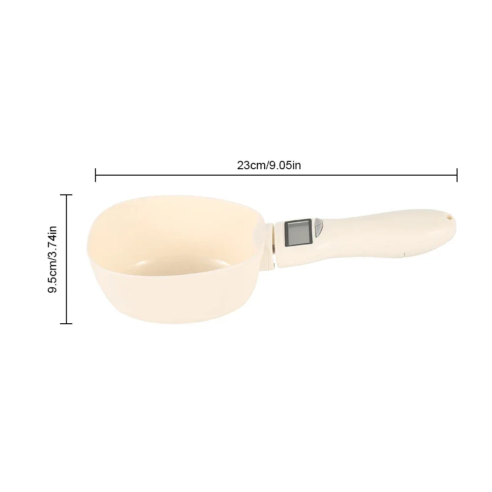 Pet Food Measuring Scoop Scale