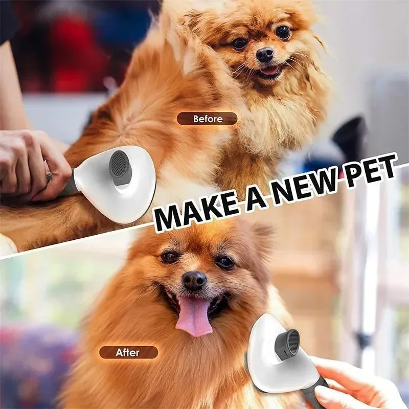 Dog/Cat Brush Self Cleaning