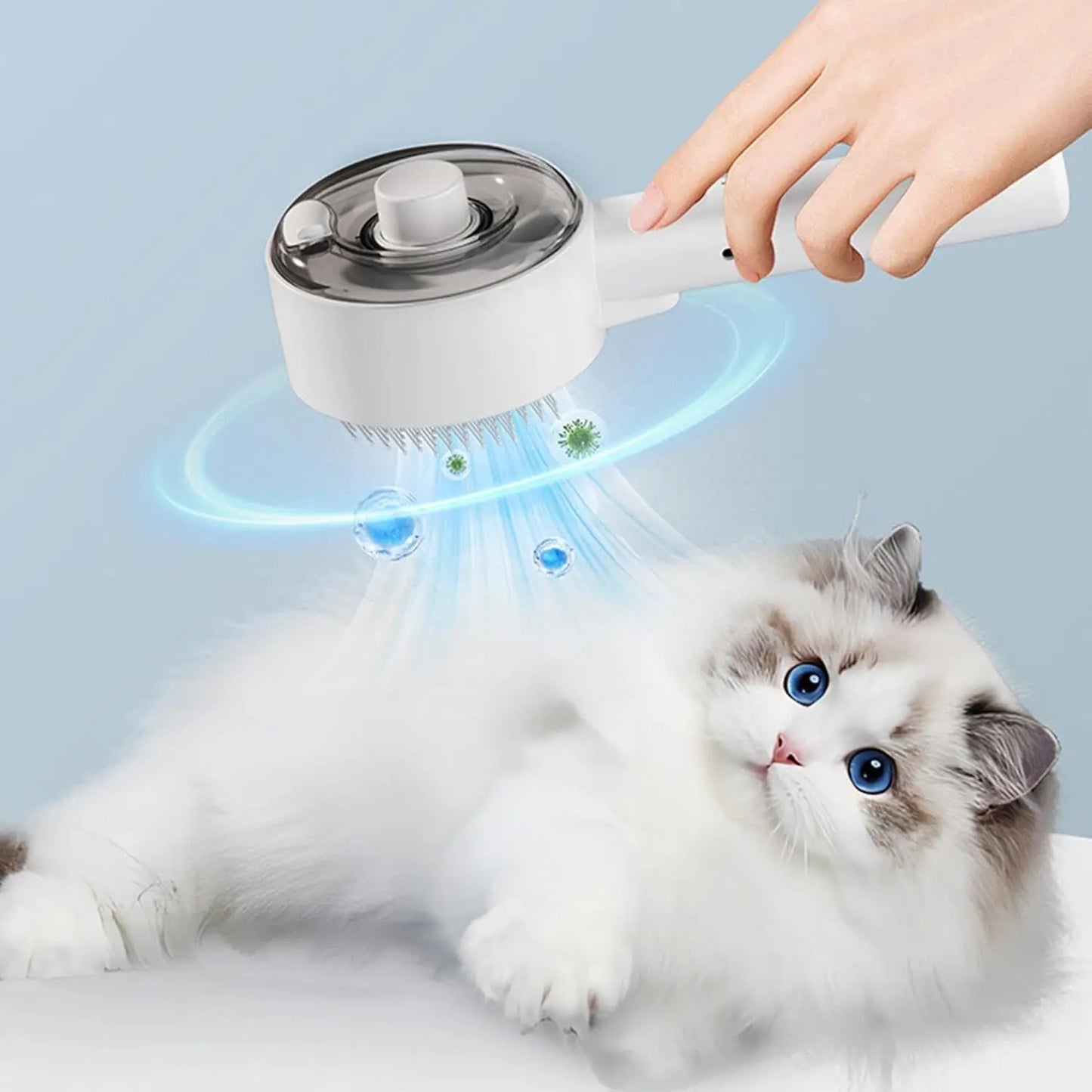 Spray Brush for Shedding