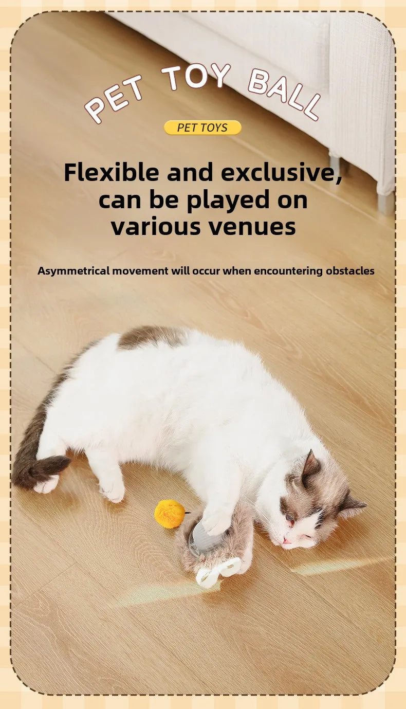 Cat/Dog Interactive Ball Toy Automatic