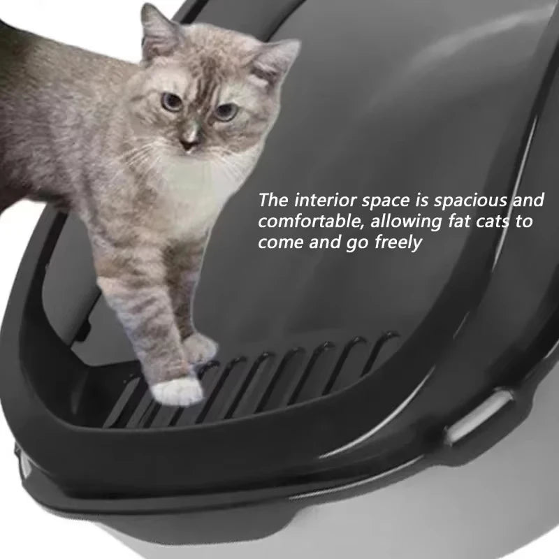 Cat Litter Box Semi-closed
