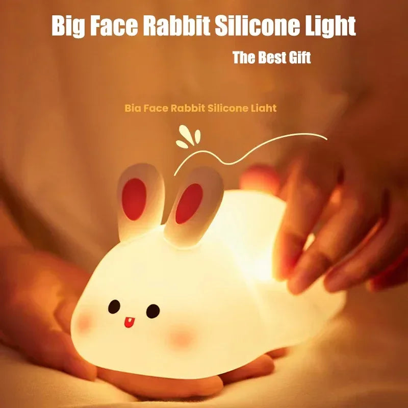 Soft Silicone Night Light - USB Rechargeable
