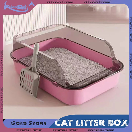 Cat Litter Box Semi-closed
