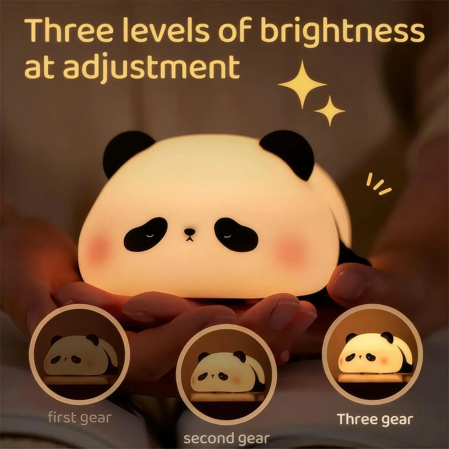Cute LED Night Light Panda Sheep Rabbit
