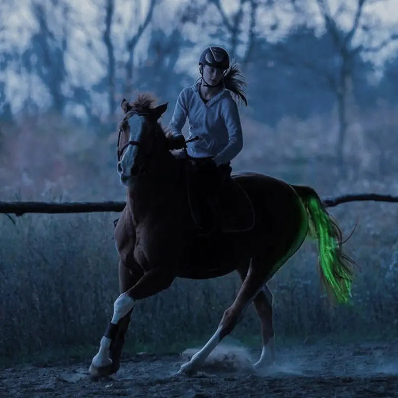 100 CM Long LED Horse Riding Tails Decoration