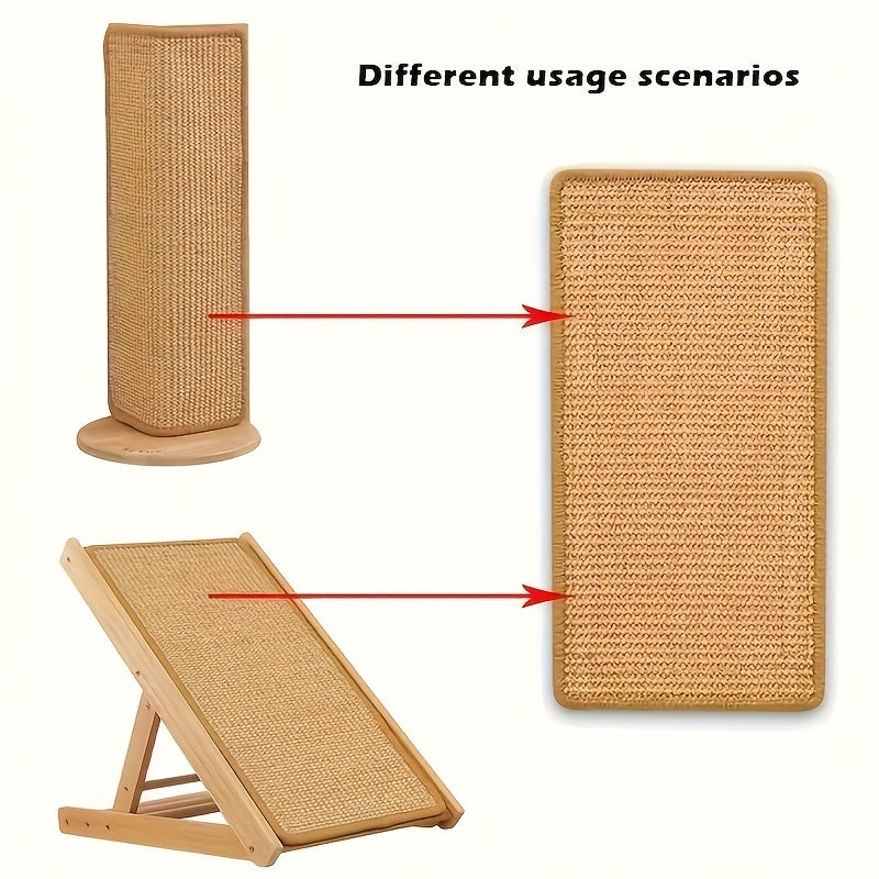 1 sturdy sisal cat scratching board