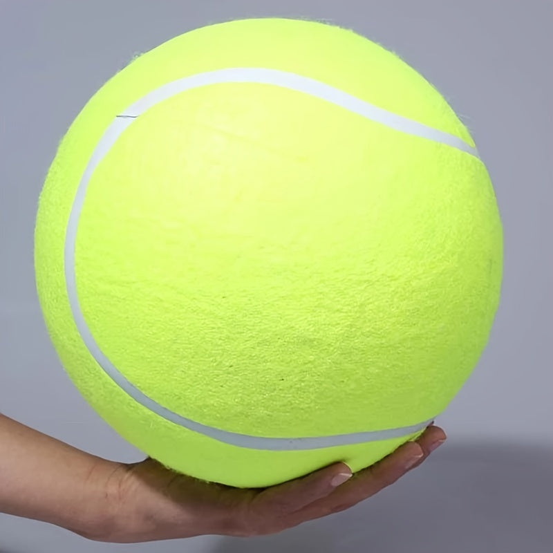 Large Interactive Tennis Ball Dog Toy