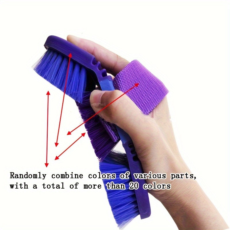 Versatile Soft Bristle Horse Brush