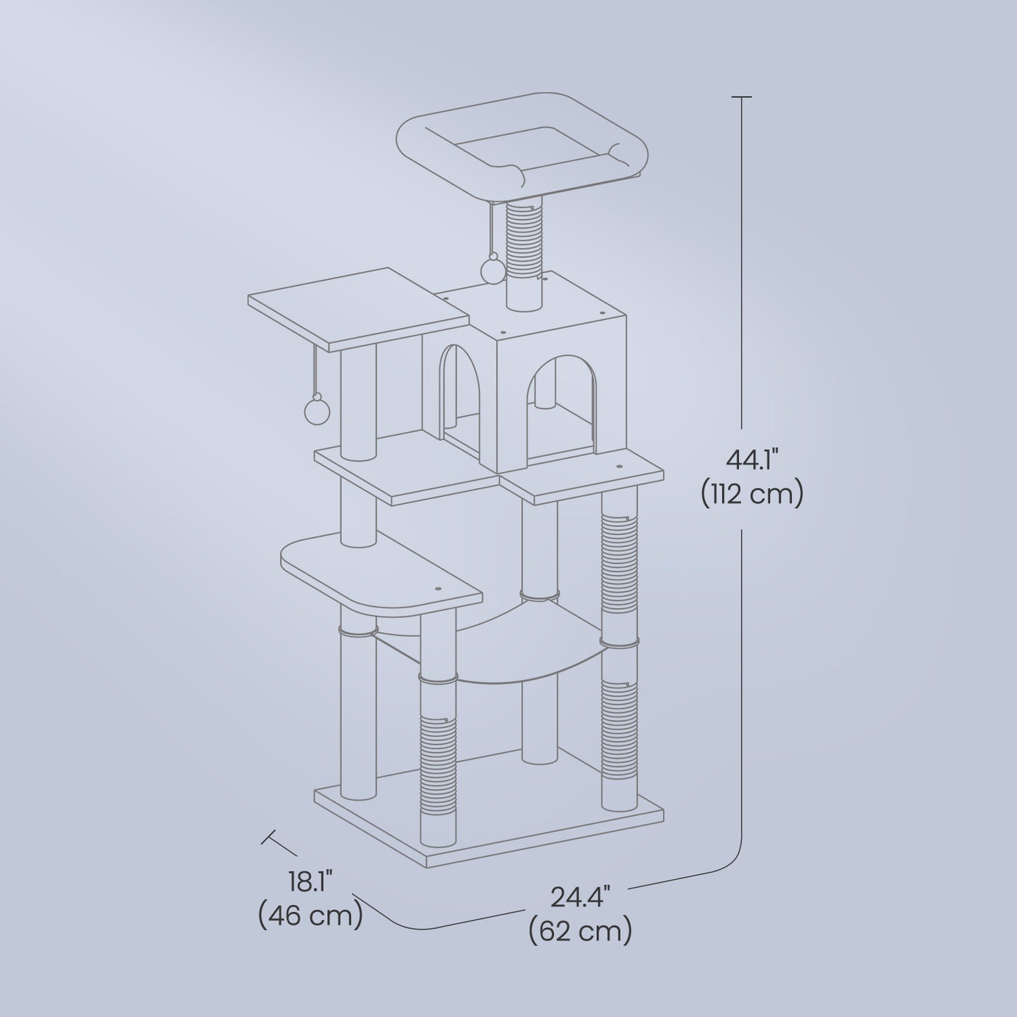 Multi-Level Cat Tree