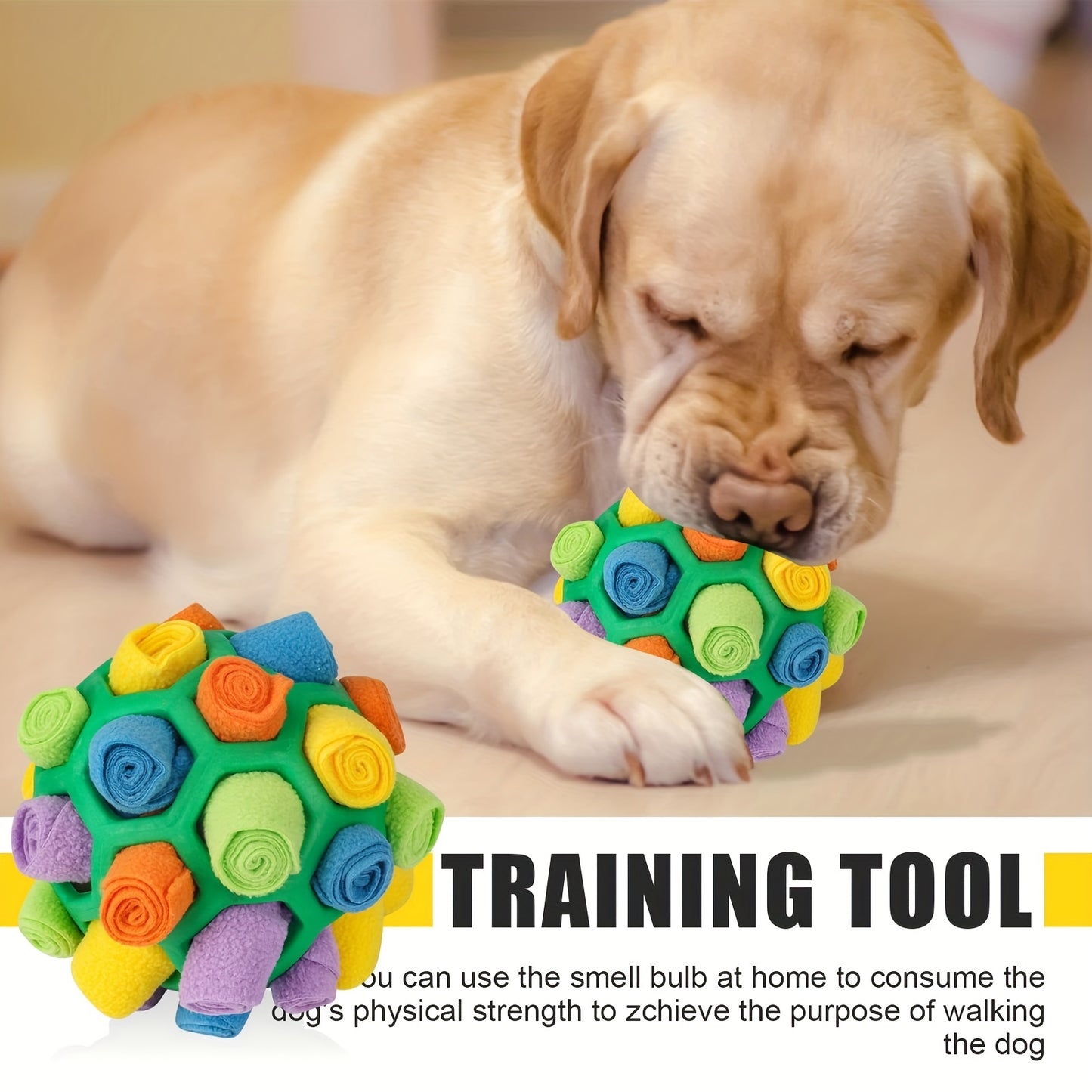 Sniffing Ball Dog Toys Interactive Puzzle Dog