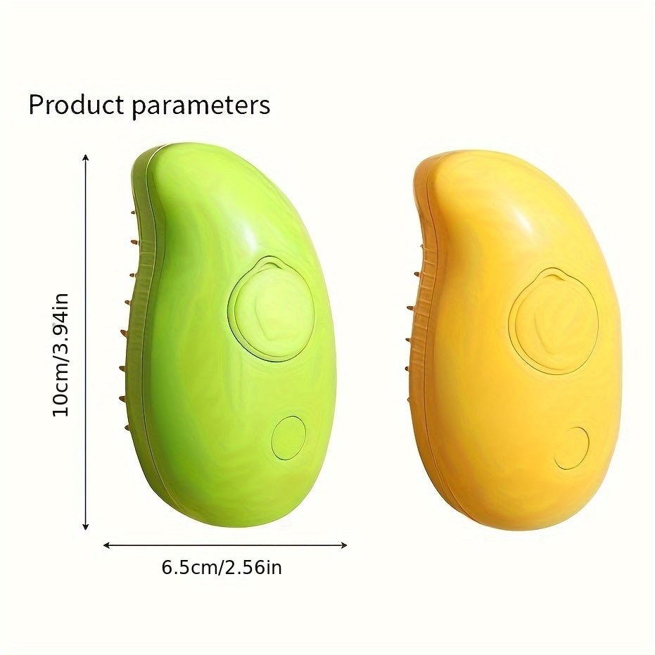 USB Rechargeable Self-Cleaning Steam Cat Brush