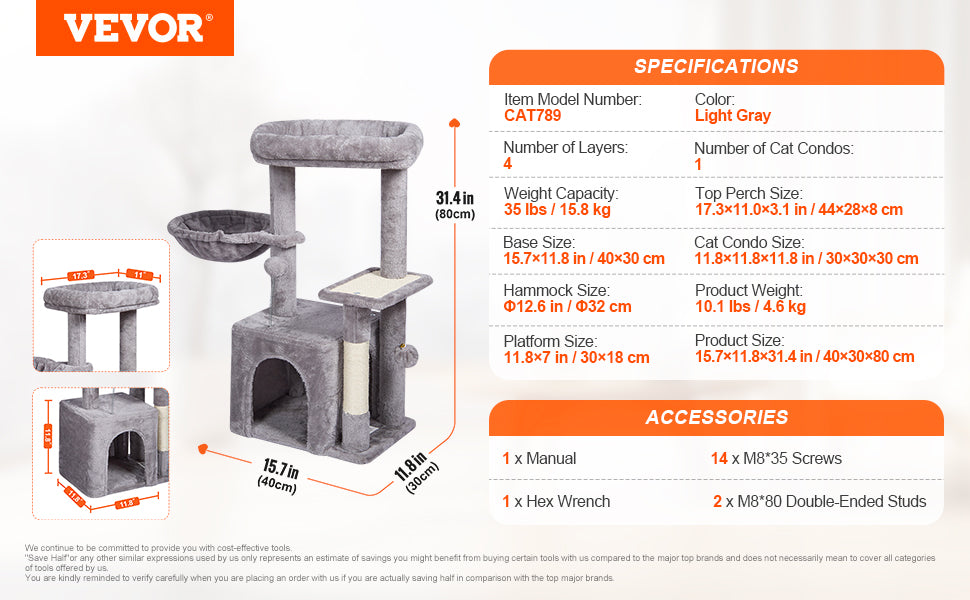 Cat Tree for Indoor