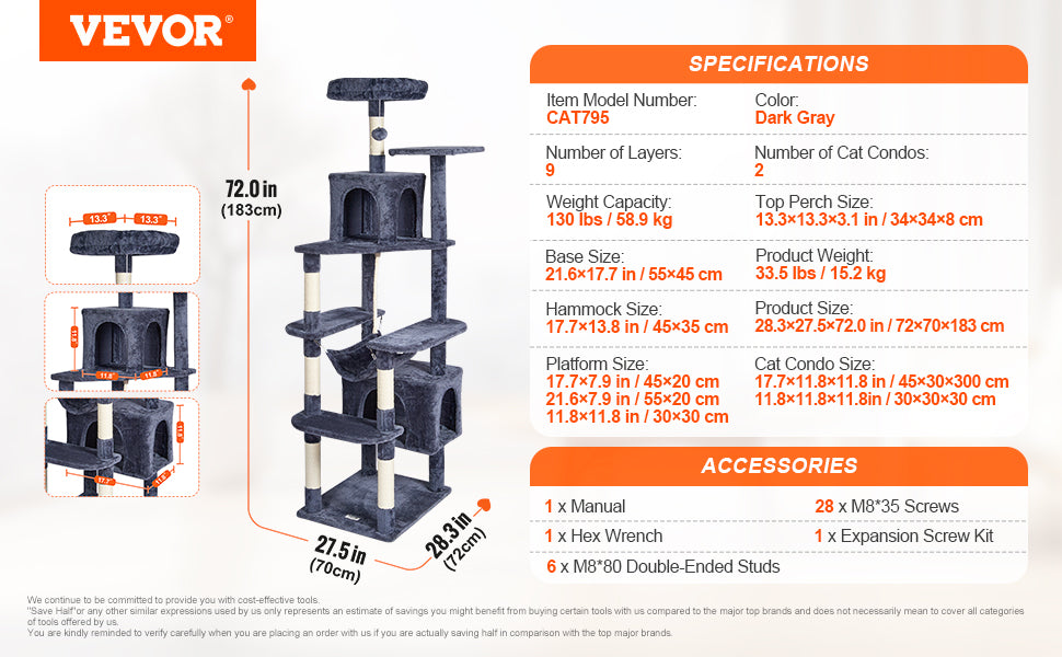Cat Tree for Indoor