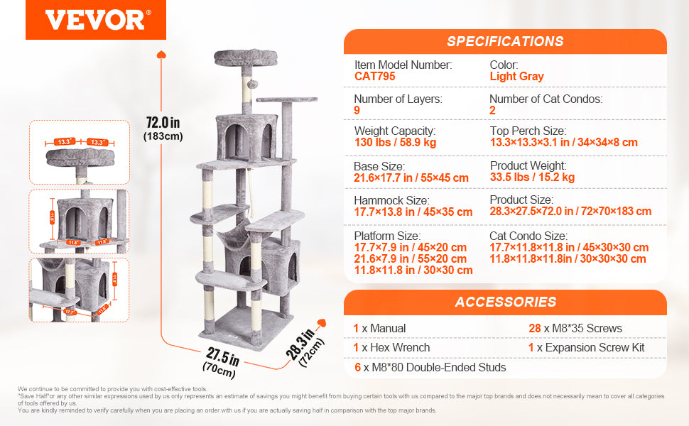 Cat Tree for Indoor