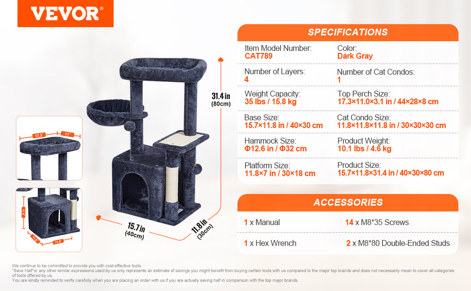 Cat Tree for Indoor