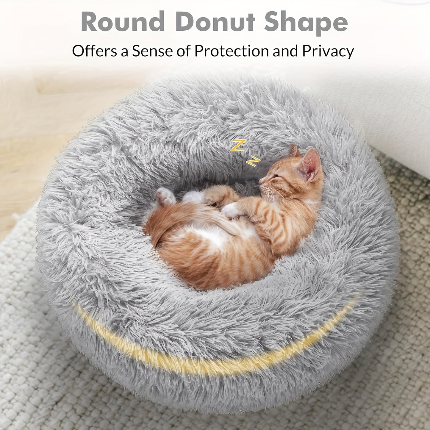 Comfortable Donut Dog/Cats Beds