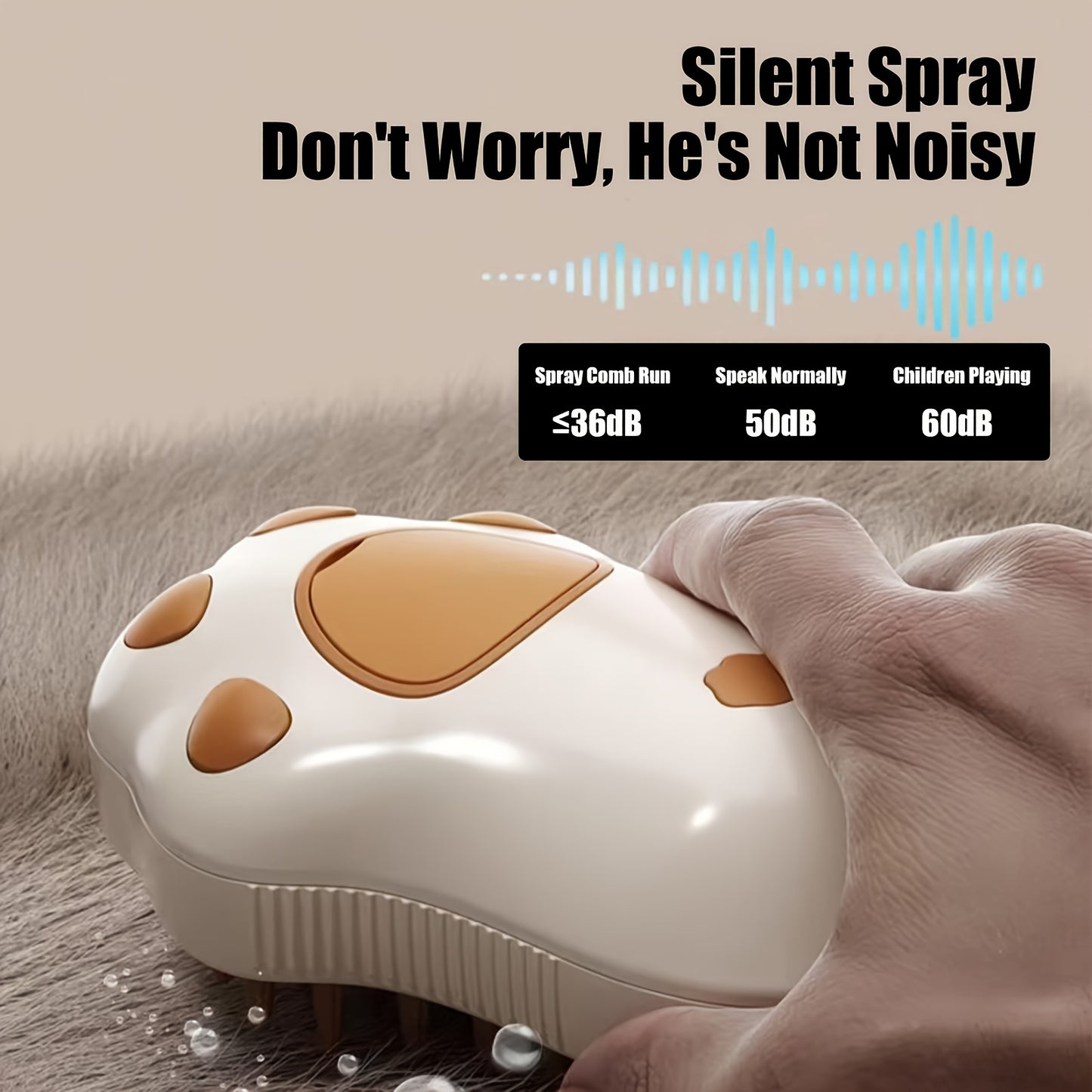 Steamy Cat Brush