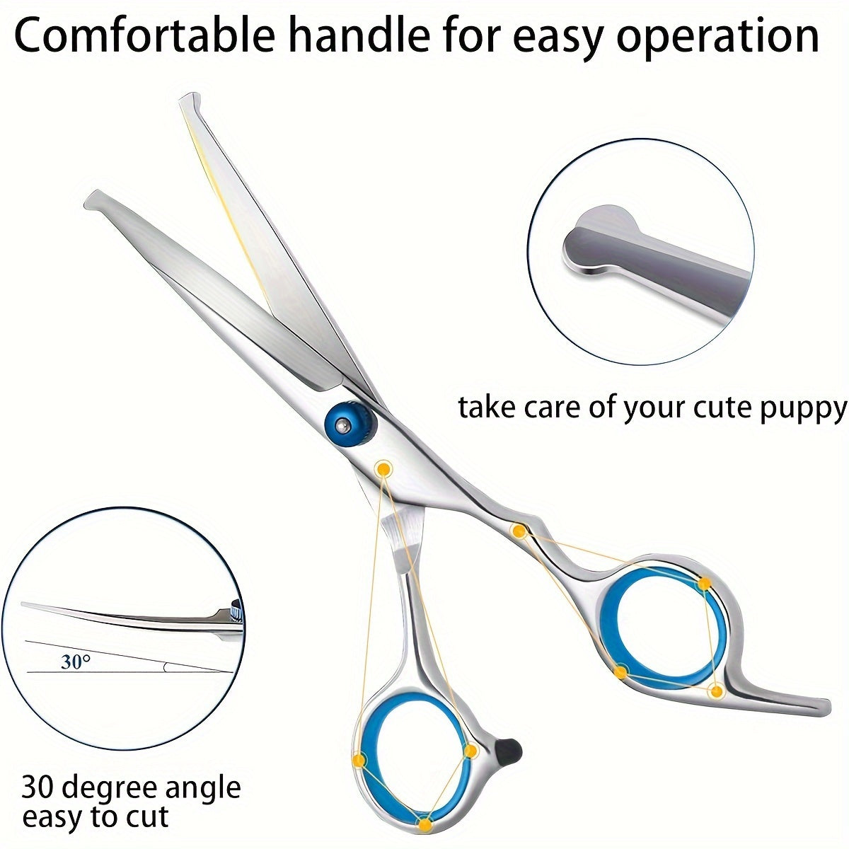 Pet Grooming Scissors Set