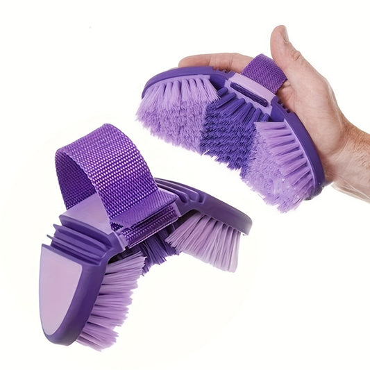 Versatile Soft Bristle Horse Brush